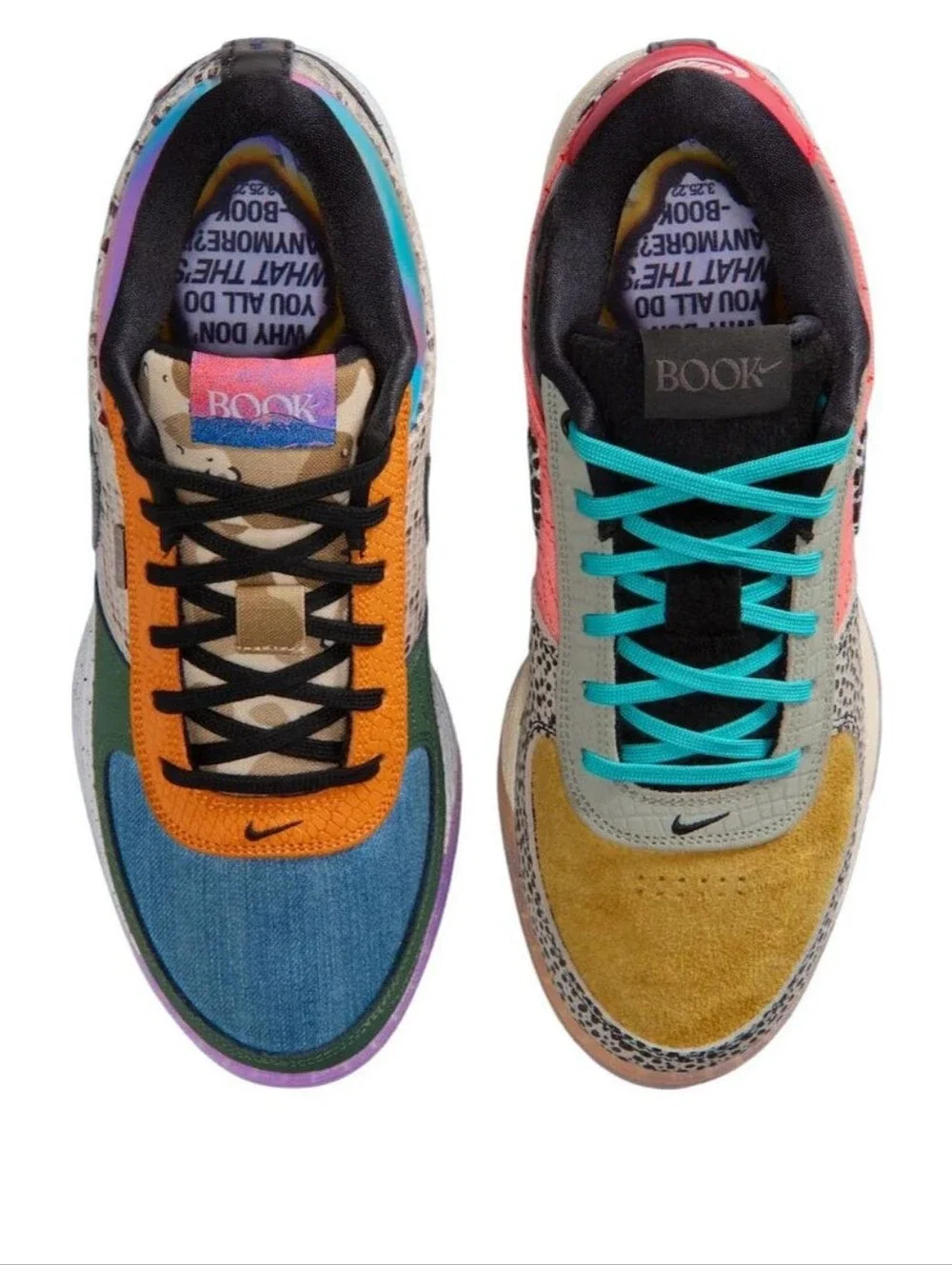 Nike Book 1 'What The' IH1335-100 Mens Size 7 Limited 1 Of 1996